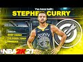 NBA 2K21 STEPH CURRY BUILD (THE MOST OVERPOWERED GUARD BUILD)