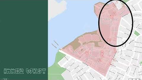 Rozelle North Local area traffic management plan proposed treatments sites 1-6