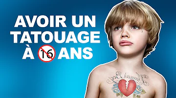 Est-ce que un mineur peut se faire tatouer ?