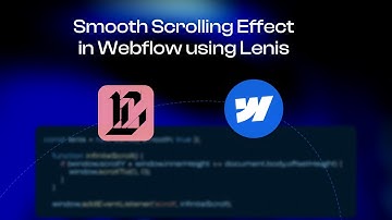 Adding Lenis Smooth Scrolling in Webflow