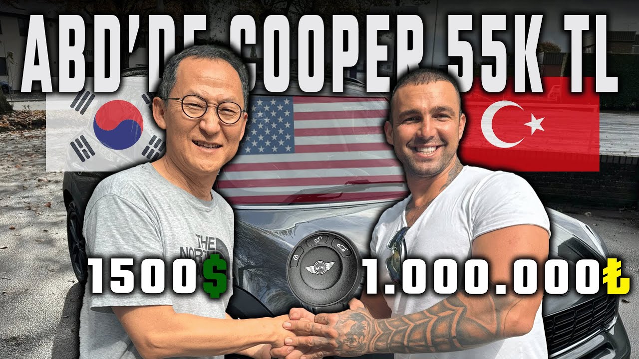 AMERİKA'DA SANAYİ TURU I 55.000 LİRAYA MİNİ COOPER SATTIK