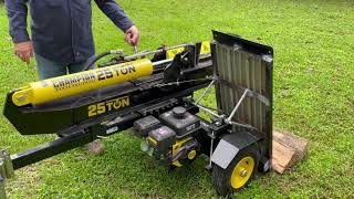 Champion 25ton Log Splitter Modifications