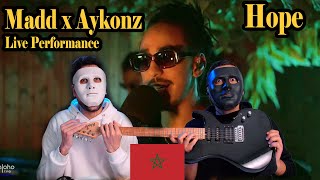 Madd x Aykonz Hope (Live Performance) I Aloha Live | Egyptian Reaction ??