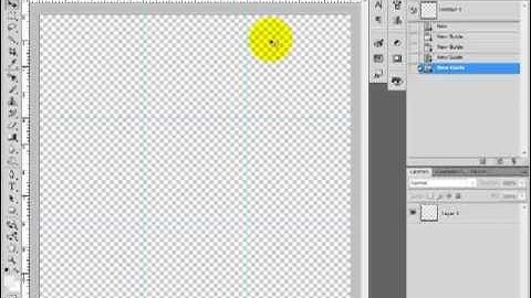 Digital Scrapbook Tutorial -- Creating Guides in PS for the Rule of Thirds in 12x12 layouts