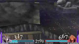 Dissidia Final Fantasy Ad-Hoc Party: The Emperor Mateus (Me) V Cloud Strife (NeroMD)