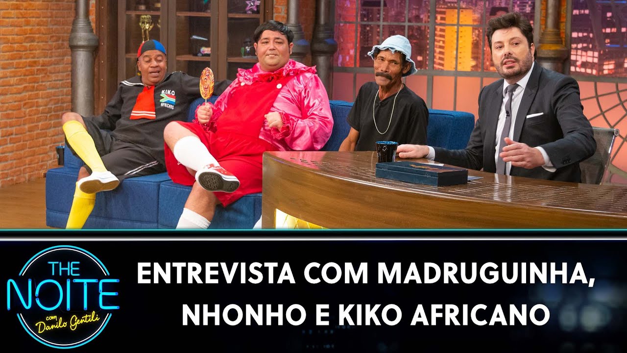 Entrevista com Madruguinha Brasil, Nhonho do Brasil e Kiko Africano | The Noite (12/05/22)
