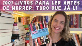 Livros lidos do 1001 LIVROS PARA LER ANTES DE MORRER