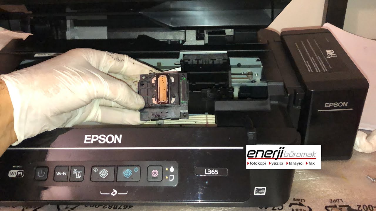 temperatur Legeme Figur Epson Ecotank Cleaning the Print Head. Epson Ecotank Print Head disassembly  and assembly. - YouTube