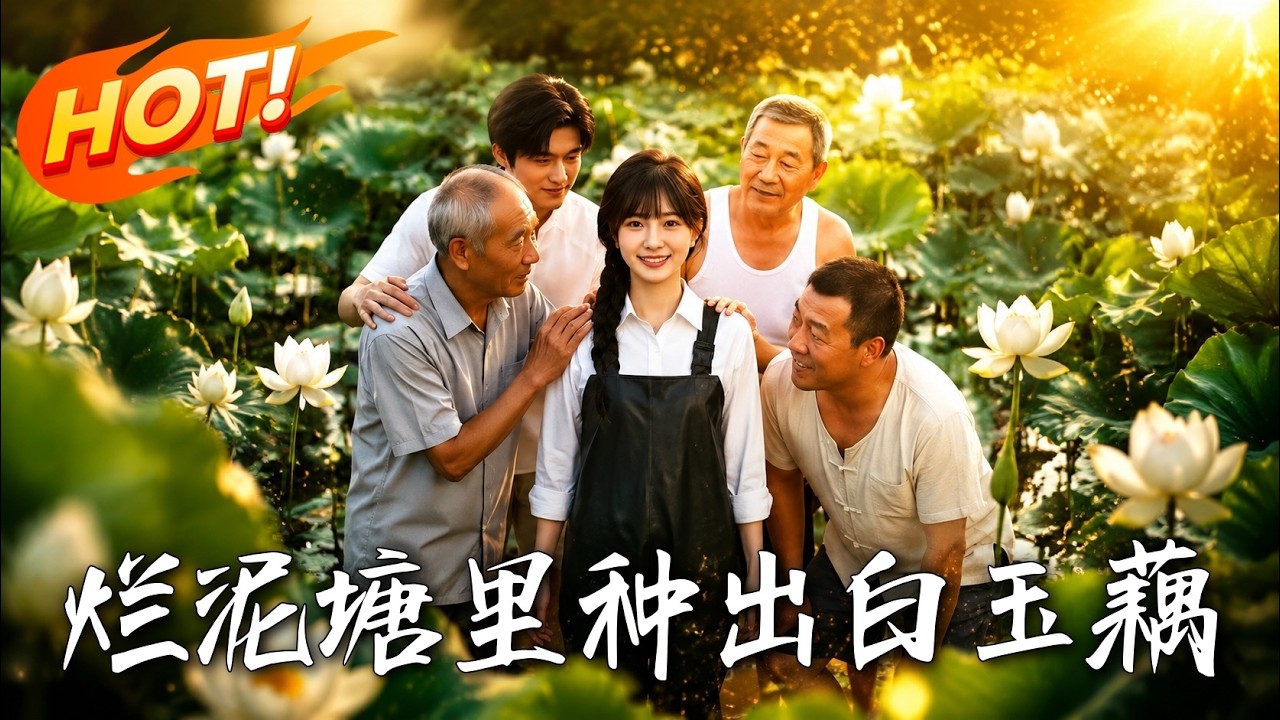 爛泥塘裡種出千萬白玉藕