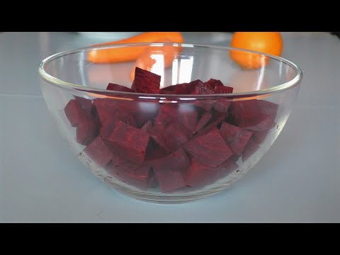 I share a recipe for a salad of ordinary beets