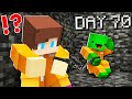 How Mikey and JJ Survive 100 DAYS Inside BEDROCK ? Extreme Survival ! - Minecraft (Maizen)