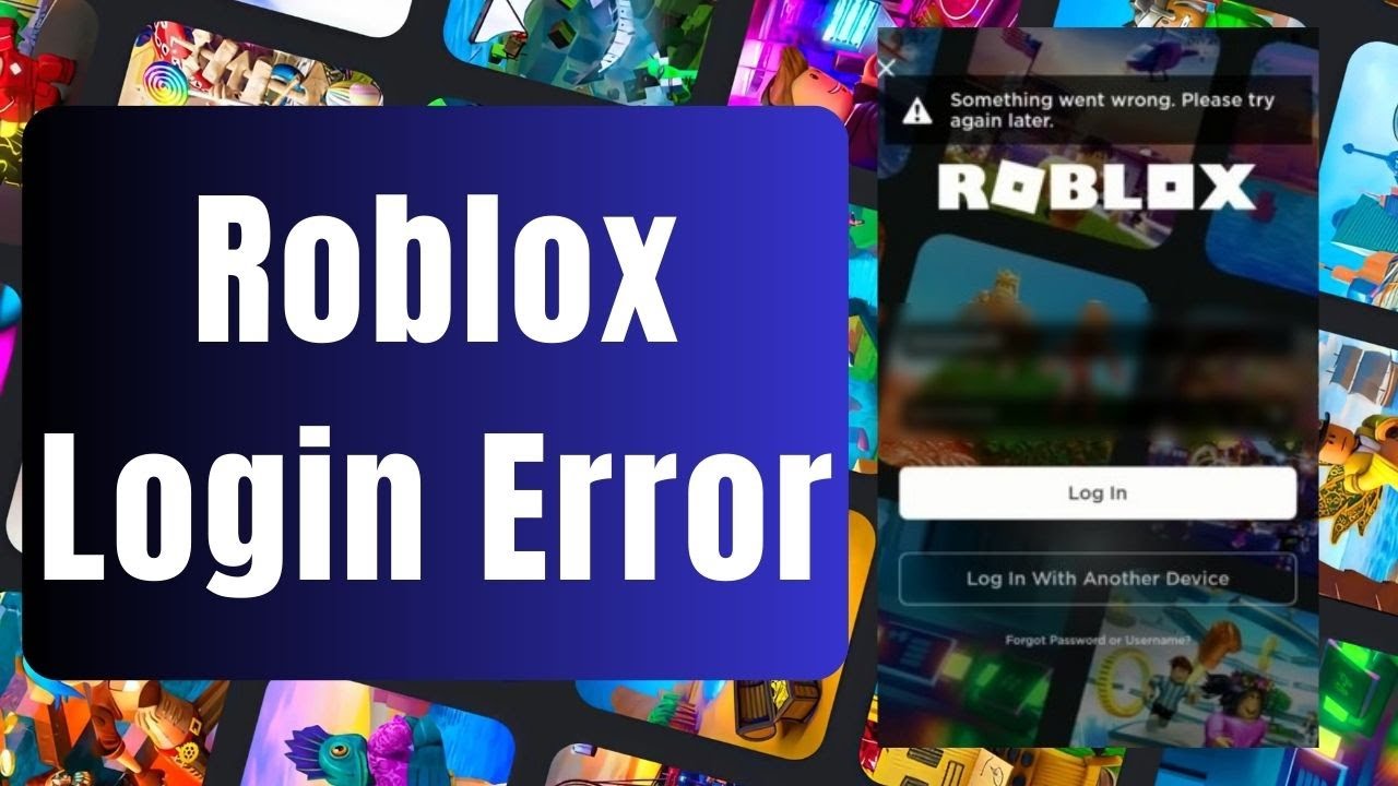 How To Fix 'Something Went Wrong Please Try Again Later' On Roblox, Roblox  Login Error