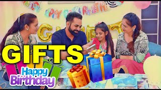 Guneet's Birthday Gifts Unboxing | Family Fun Video | Harpreet SDC