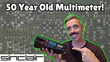 50 Year Old Sinclair Multimeter - Does it work?
