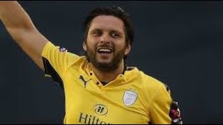 Shahid Afridi Fastest Century In 42 Balls Derbyshire V Hampshire Natwest T20 Blast