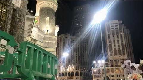 تسجيل من داخل الحرم لتلاوة إبداعية للشيخ عبدالله الجهني من صلاة الفجر ١٧ شعبان ١٤٤٠هـ