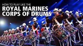Royal Marines Corps of Drums Theory Series - Lesson 10