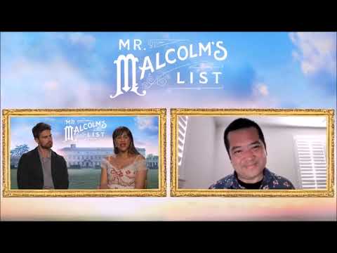 Zawe Ashton and Theo James Interview for Mr. Malcolm's List