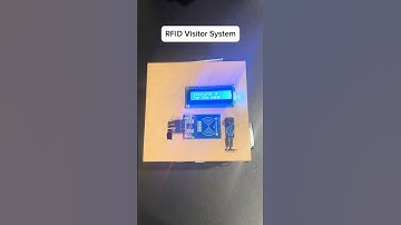 ESP32 RFID Visitor Counter System #esp32 #iot #arduinoproject #arduino #electronics