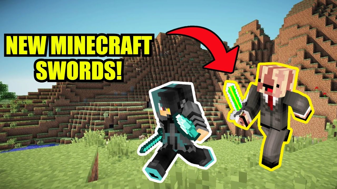 5 new Minecraft SWORDS! These are too OVERPOWERED! (Sword showcase with ...