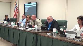 BOE 5-8-18 Consent Agenda Superintendents Contract pulled Nick yells at Lee