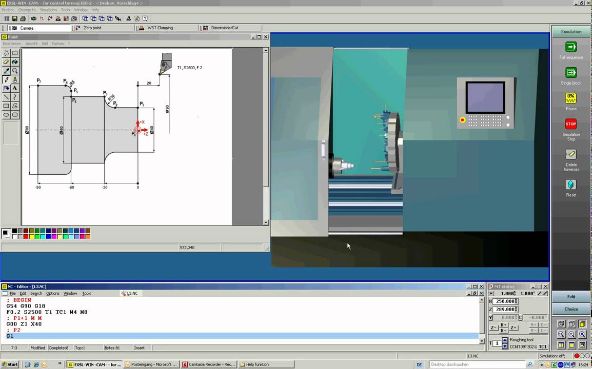 How to write cnc turning program