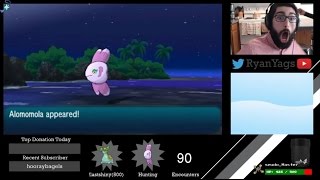 Shiny Alomomola via SOS in Pokemon Sun and Moon