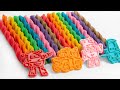 Let&#39;s take pictures of various shapes of toys with colored clay shaped like a twisted bread stick