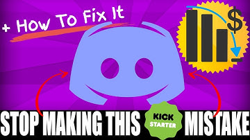 Stop Making This Kickstarter Mistake. Discord ≠ Kickstarter