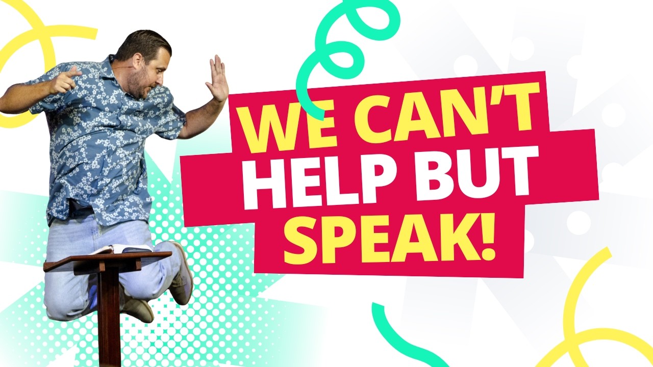 We Can't Help But Speak