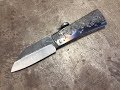 Completely forged folding knife at nesm