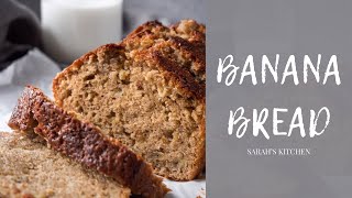 How to make the BEST Banana Bread -Easy and Flavorful | Sarah's Kitchen screenshot 2