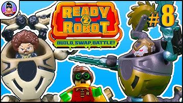 Ready2Robot  |  ROBOT BATTLE! #8 - Mystery Superhero battles TWO Ready2Robot bots!!  |  MECH BATTLE!