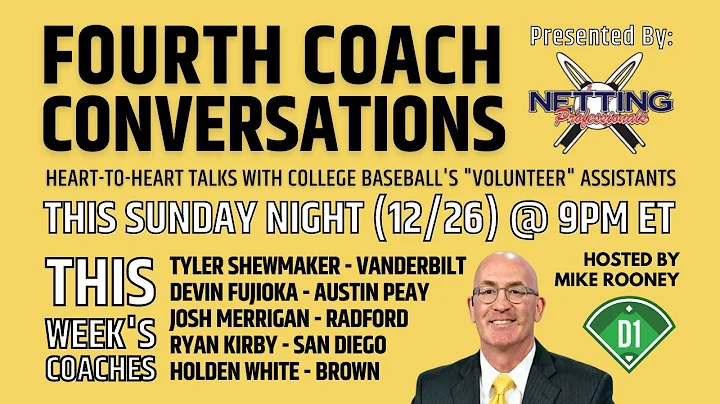 Fourth Coach Conversations (Presented by Netting P...