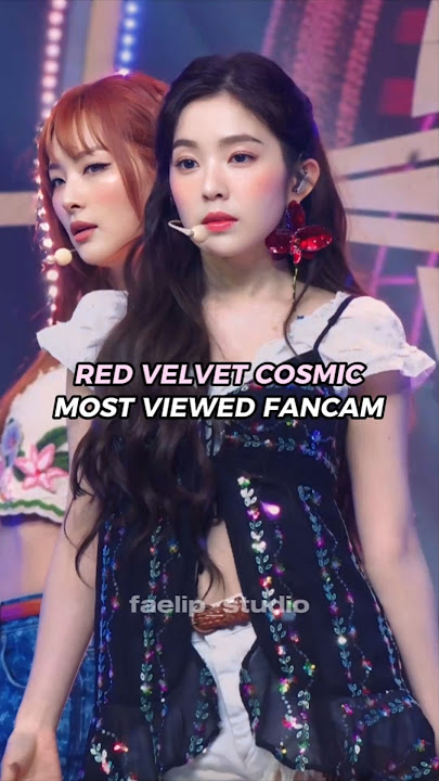 RED VELVET 'COSMIC' MOST VIEWED FANCAMS #shorts #kpop | cyrvsft