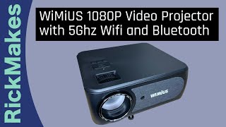 WiMiUS 1080P Video Projector with 5Ghz Wifi and Bluetooth screenshot 4