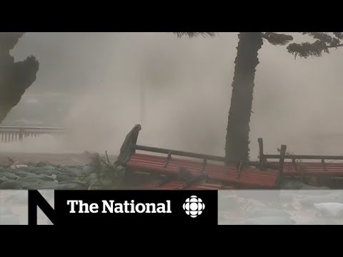 Typhoon Mangkhut slams China and the Philippines