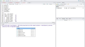 R Tutorial 19: Data Wrangling using dplyr in R