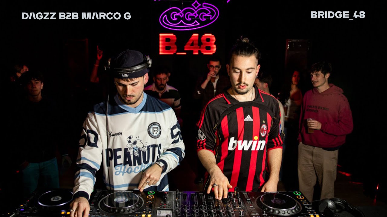 GGG Pres. DAGZZ B2B MARCO G | Tech / Minimal House | Live @ Bridge_48
