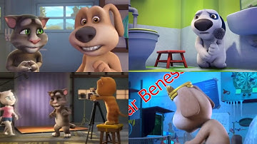 Talking Tom and Friends Sparta Remix Quadparison