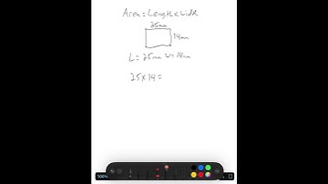 Calculating the area of a rectangle #maths #mathematics #geometry #area #areaofarectangle