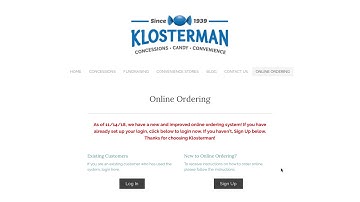 Logging into Klosterman portal with ZiiZii