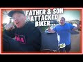 Father  son attacked biker  bikers road rage  epic  unexpected moto moments 2022  ep100