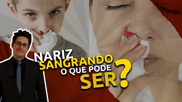 Quem tem sinusite pode sair sangue do nariz?