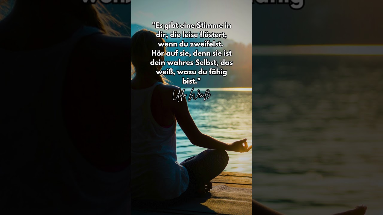 💭✨ Hör auf dich selbst! 