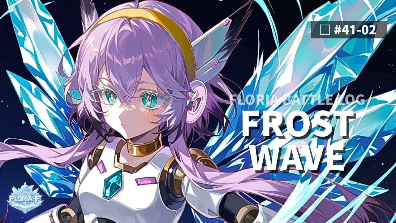 戦闘BGM】#41-02 FROST WAVE｜SF×氷のアンドロイド《フロリア》AI生成 