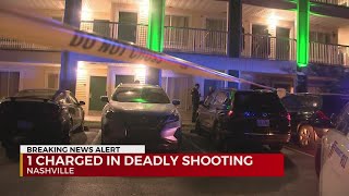 1 charged in deadly shooting