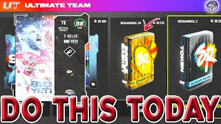 HOW TO GET LTD EGGS QUICK! SECRET EGG LOCATIONS! FREE 98 OVR T KELCE! Madden 24 Ultimate Team