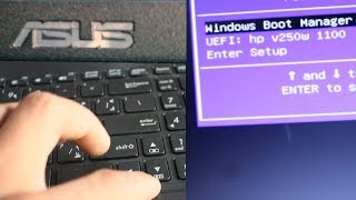 Boot Asus Laptop from USB | Asus Boot Key