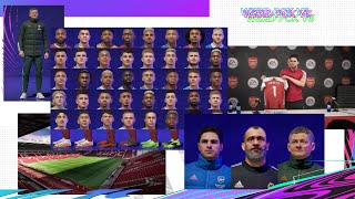 60 FACES ADDED TO FIFA 21, NEW BOOTS, NO CROWD MOD, NEW MANAGER FACES ADDED & KITS! (WZRD PCK V5)